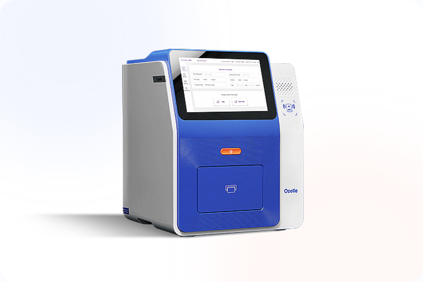 Ozelle EHVT-50 with a 10.1-inch touchscreen and built-in printer